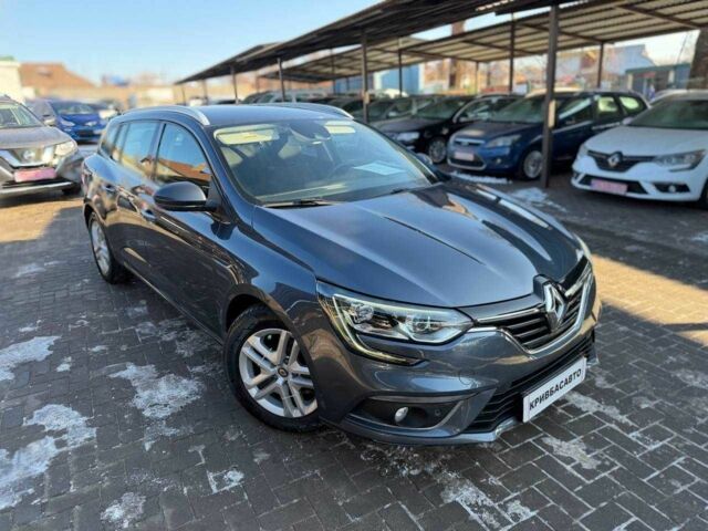 Серый Рено Меган, объемом двигателя 1.3 л и пробегом 154 тыс. км за 11900 $, фото 1 на Automoto.ua