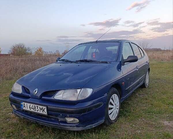 Синий Рено Меган, объемом двигателя 2 л и пробегом 306 тыс. км за 1450 $, фото 1 на Automoto.ua