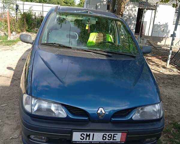 Синий Рено Меган, объемом двигателя 1.6 л и пробегом 200 тыс. км за 2000 $, фото 1 на Automoto.ua