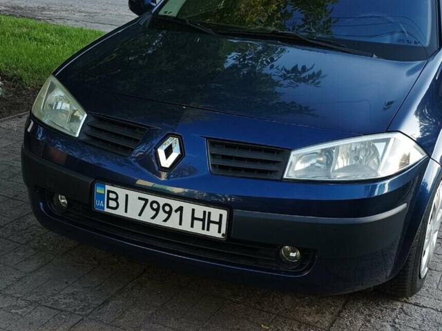 Синій Рено Меган, об'ємом двигуна 1.6 л та пробігом 214 тис. км за 4100 $, фото 1 на Automoto.ua