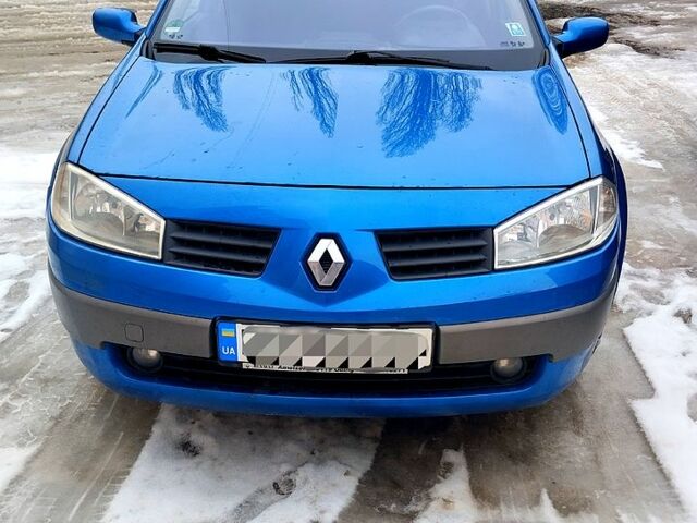 Синий Рено Меган, объемом двигателя 1.6 л и пробегом 257 тыс. км за 5000 $, фото 1 на Automoto.ua