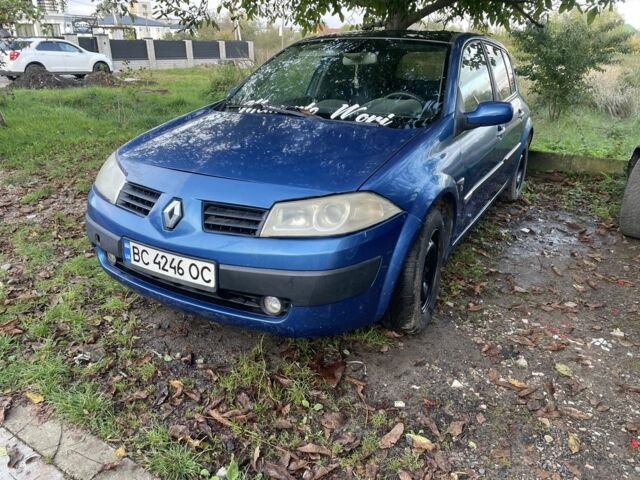 Синій Рено Меган, об'ємом двигуна 1.9 л та пробігом 321 тис. км за 1750 $, фото 1 на Automoto.ua