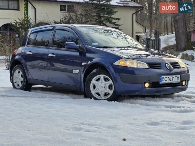 Синий Рено Меган, объемом двигателя 1.87 л и пробегом 280 тыс. км за 3199 $, фото 1 на Automoto.ua