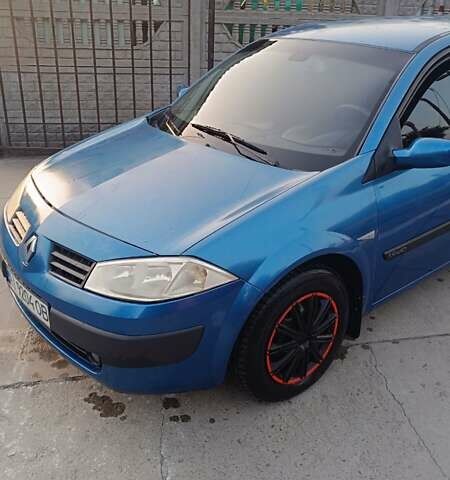 Синий Рено Меган, объемом двигателя 1.9 л и пробегом 223 тыс. км за 3800 $, фото 1 на Automoto.ua