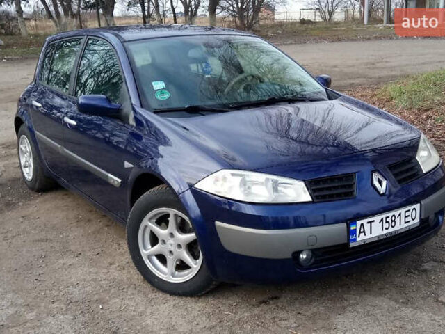 Синий Рено Меган, объемом двигателя 1.6 л и пробегом 181 тыс. км за 3750 $, фото 1 на Automoto.ua