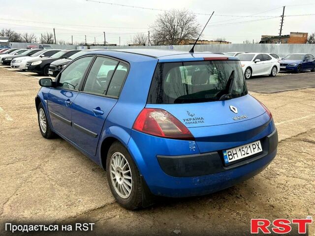 Синий Рено Меган, объемом двигателя 1.5 л и пробегом 315 тыс. км за 3000 $, фото 1 на Automoto.ua