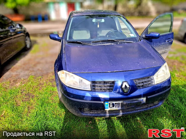 Синий Рено Меган, объемом двигателя 1.5 л и пробегом 300 тыс. км за 3900 $, фото 1 на Automoto.ua