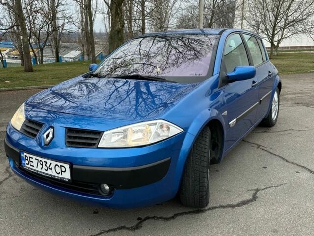 Синій Рено Меган, об'ємом двигуна 2 л та пробігом 172 тис. км за 4300 $, фото 1 на Automoto.ua
