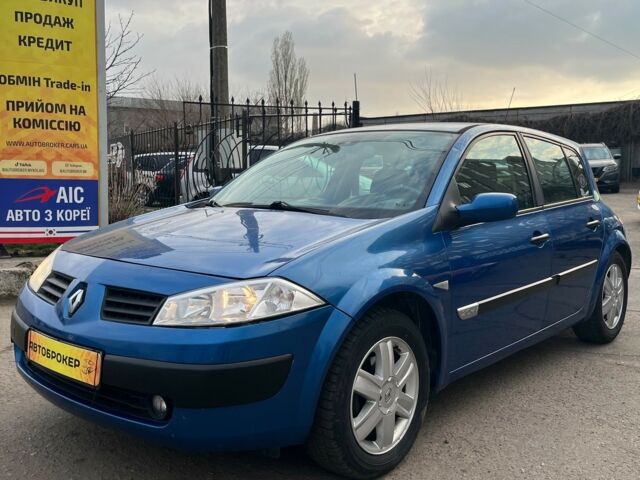 Синій Рено Меган, об'ємом двигуна 2 л та пробігом 175 тис. км за 4500 $, фото 1 на Automoto.ua