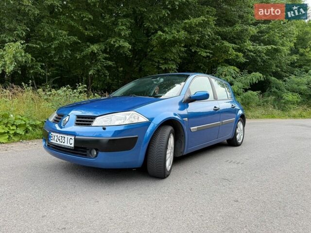 Синій Рено Меган, об'ємом двигуна 1.6 л та пробігом 203 тис. км за 3600 $, фото 1 на Automoto.ua