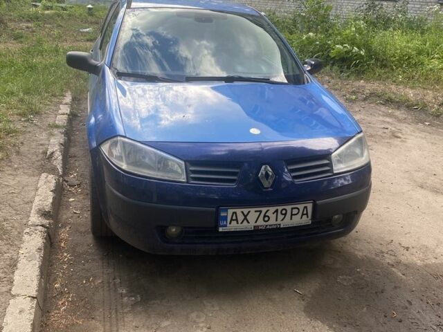 Синий Рено Меган, объемом двигателя 1.6 л и пробегом 301 тыс. км за 2450 $, фото 1 на Automoto.ua