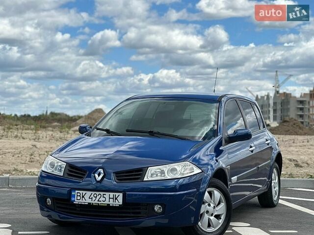 Синий Рено Меган, объемом двигателя 1.5 л и пробегом 388 тыс. км за 3499 $, фото 1 на Automoto.ua
