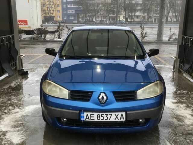 Синий Рено Меган, объемом двигателя 1.5 л и пробегом 256 тыс. км за 3200 $, фото 1 на Automoto.ua