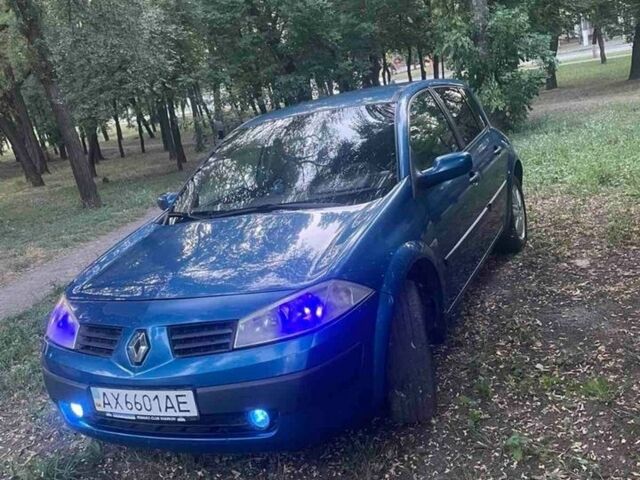 Синій Рено Меган, об'ємом двигуна 1.6 л та пробігом 229 тис. км за 3600 $, фото 1 на Automoto.ua