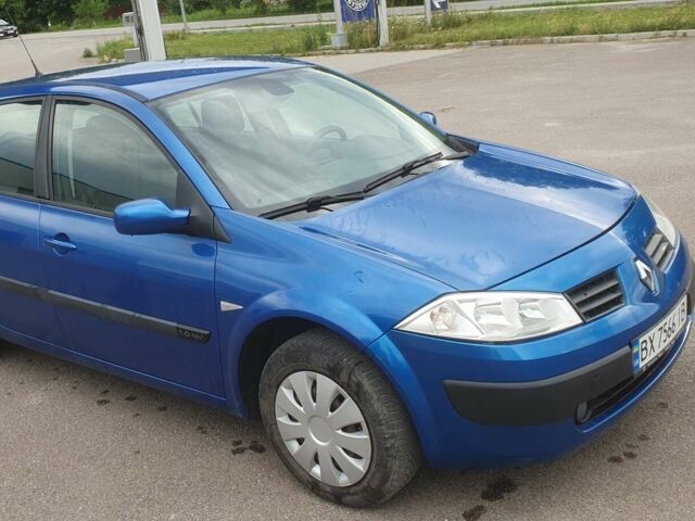 Синий Рено Меган, объемом двигателя 1.6 л и пробегом 204 тыс. км за 4349 $, фото 1 на Automoto.ua