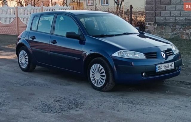 Синій Рено Меган, об'ємом двигуна 1.5 л та пробігом 367 тис. км за 3999 $, фото 1 на Automoto.ua