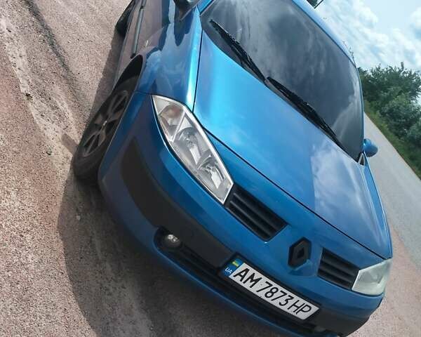 Синий Рено Меган, объемом двигателя 1.9 л и пробегом 300 тыс. км за 4000 $, фото 1 на Automoto.ua