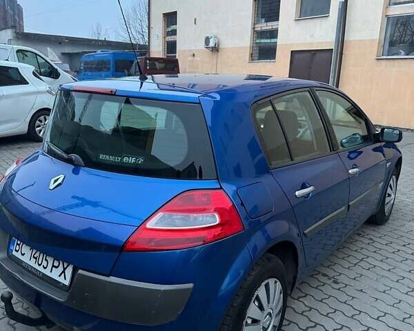 Синий Рено Меган, объемом двигателя 1.4 л и пробегом 224 тыс. км за 3500 $, фото 1 на Automoto.ua