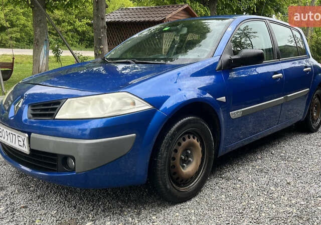Синий Рено Меган, объемом двигателя 2 л и пробегом 206 тыс. км за 4200 $, фото 1 на Automoto.ua