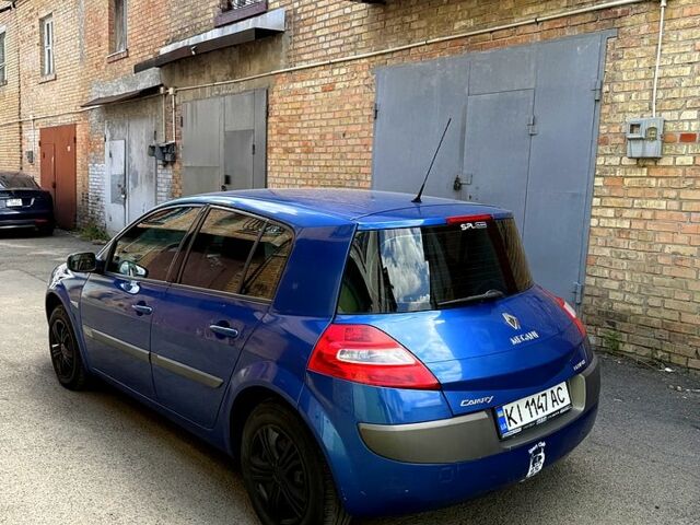 Синий Рено Меган, объемом двигателя 1.6 л и пробегом 250 тыс. км за 3999 $, фото 1 на Automoto.ua