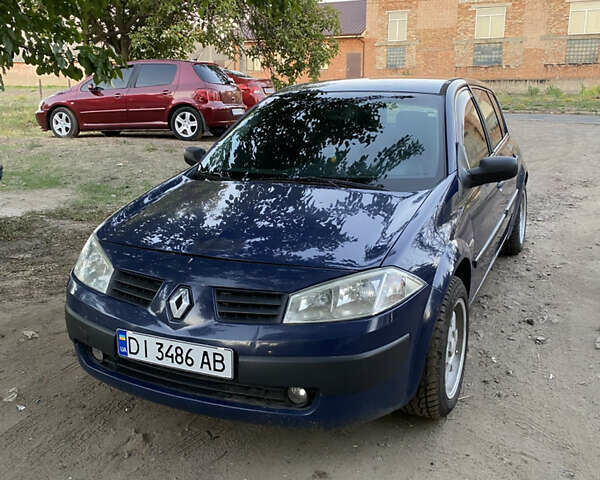 Синий Рено Меган, объемом двигателя 1.46 л и пробегом 250 тыс. км за 3300 $, фото 1 на Automoto.ua