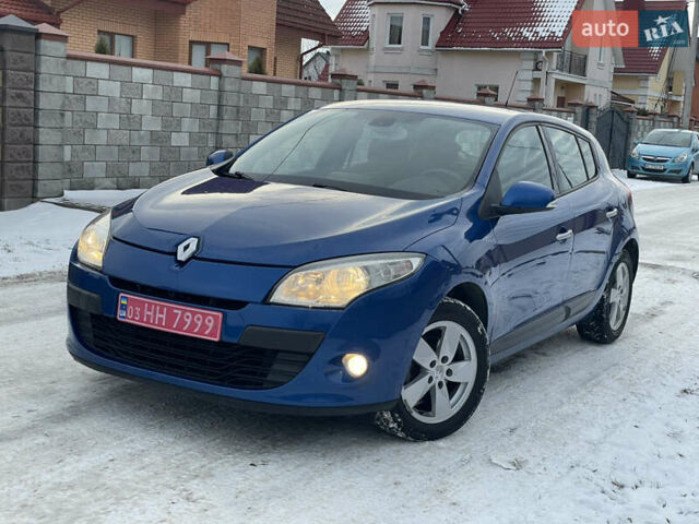Синий Рено Меган, объемом двигателя 1.6 л и пробегом 192 тыс. км за 6200 $, фото 1 на Automoto.ua