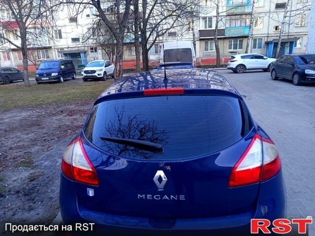 Синий Рено Меган, объемом двигателя 1.6 л и пробегом 187 тыс. км за 7500 $, фото 1 на Automoto.ua