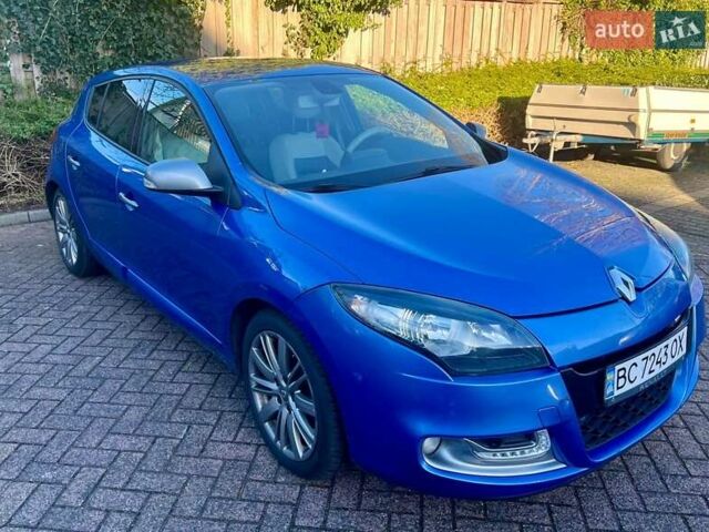 Синий Рено Меган, объемом двигателя 1.5 л и пробегом 210 тыс. км за 7950 $, фото 1 на Automoto.ua
