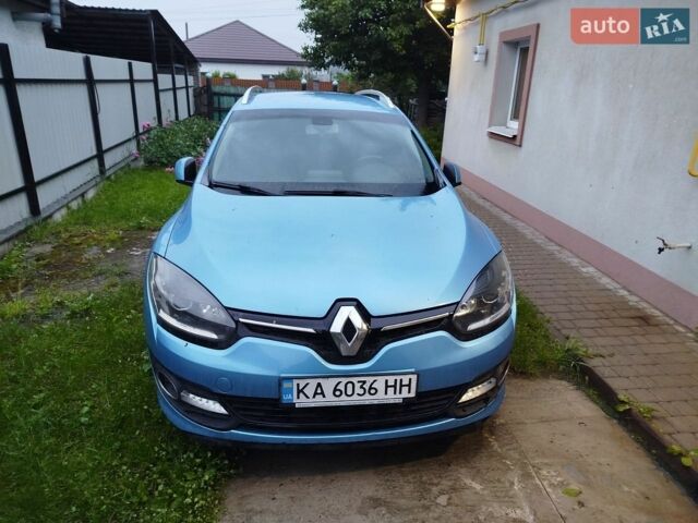 Синий Рено Меган, объемом двигателя 1.46 л и пробегом 298 тыс. км за 8300 $, фото 1 на Automoto.ua