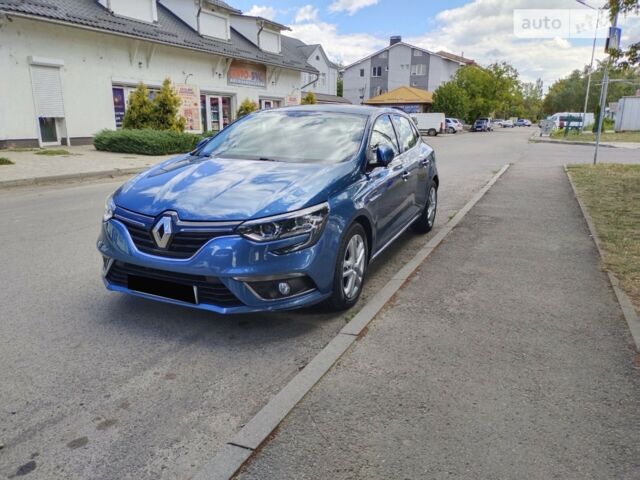Синий Рено Меган, объемом двигателя 1.5 л и пробегом 155 тыс. км за 16327 $, фото 1 на Automoto.ua