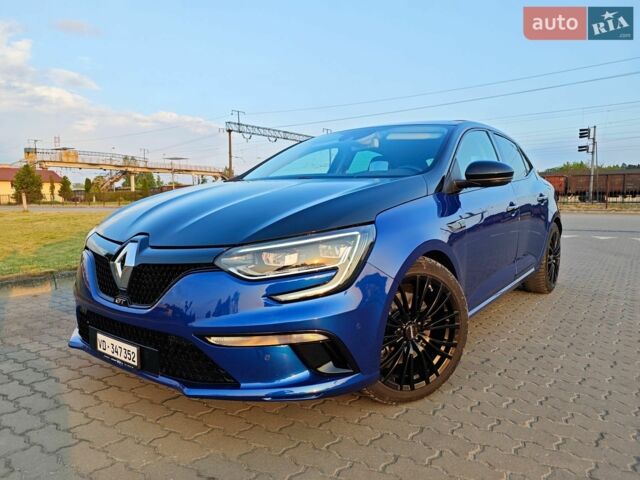 Синий Рено Меган, объемом двигателя 1.6 л и пробегом 122 тыс. км за 16850 $, фото 1 на Automoto.ua