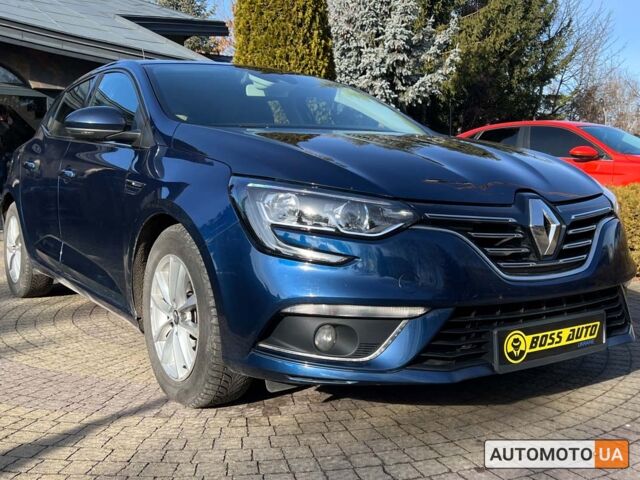 Синий Рено Меган, объемом двигателя 1.5 л и пробегом 193 тыс. км за 14800 $, фото 1 на Automoto.ua