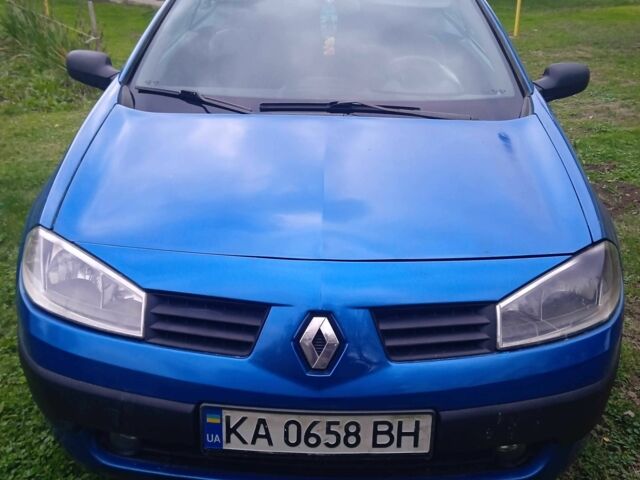 Синий Рено Меган, объемом двигателя 1.9 л и пробегом 225 тыс. км за 3800 $, фото 1 на Automoto.ua