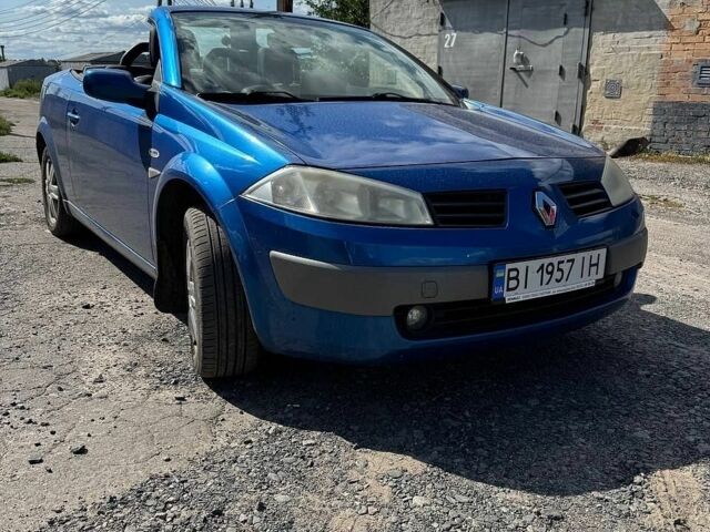 Синий Рено Меган, объемом двигателя 1.6 л и пробегом 210 тыс. км за 4200 $, фото 1 на Automoto.ua