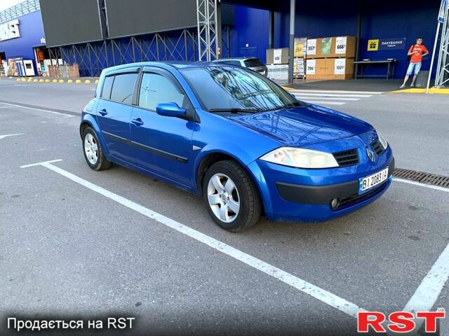Синій Рено Меган, об'ємом двигуна 1.5 л та пробігом 350 тис. км за 3700 $, фото 1 на Automoto.ua