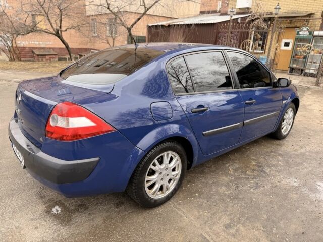 Синий Рено Меган, объемом двигателя 1.4 л и пробегом 225 тыс. км за 4000 $, фото 1 на Automoto.ua