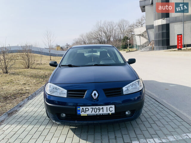 Синий Рено Меган, объемом двигателя 1.4 л и пробегом 210 тыс. км за 4500 $, фото 1 на Automoto.ua