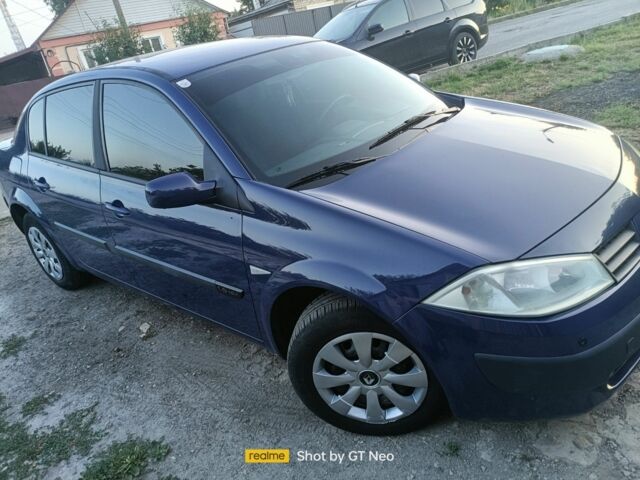 Синий Рено Меган, объемом двигателя 1.6 л и пробегом 280 тыс. км за 5000 $, фото 1 на Automoto.ua