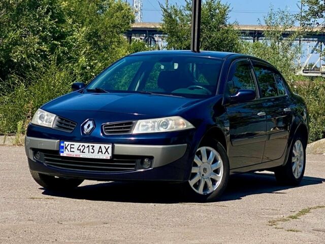 Синий Рено Меган, объемом двигателя 20 л и пробегом 156 тыс. км за 5200 $, фото 1 на Automoto.ua