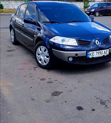 Синій Рено Меган, об'ємом двигуна 1.6 л та пробігом 220 тис. км за 5100 $, фото 1 на Automoto.ua