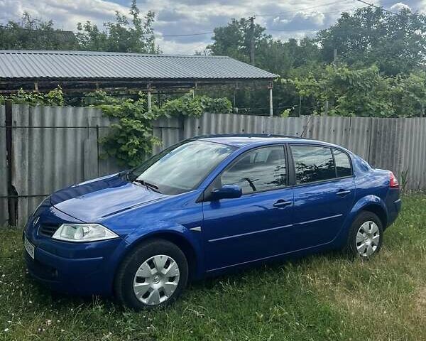 Синий Рено Меган, объемом двигателя 1.6 л и пробегом 194 тыс. км за 5350 $, фото 1 на Automoto.ua