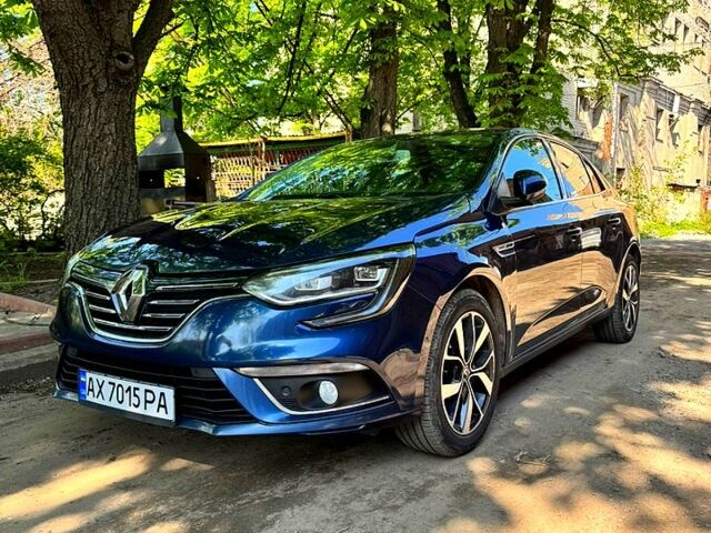 Синий Рено Меган, объемом двигателя 1.5 л и пробегом 143 тыс. км за 15500 $, фото 1 на Automoto.ua