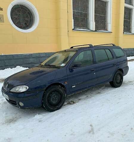 Синій Рено Меган, об'ємом двигуна 1.6 л та пробігом 437 тис. км за 2850 $, фото 1 на Automoto.ua