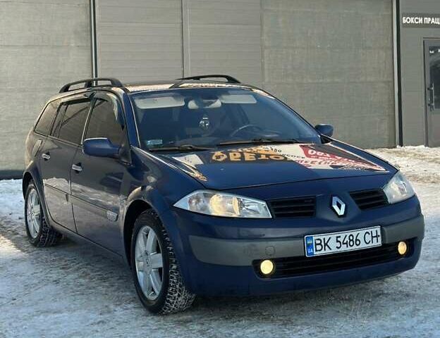 Синий Рено Меган, объемом двигателя 1.87 л и пробегом 414 тыс. км за 4150 $, фото 1 на Automoto.ua