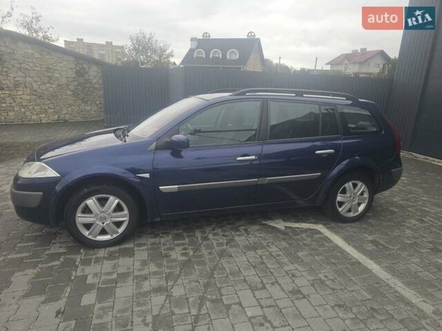 Синий Рено Меган, объемом двигателя 1.6 л и пробегом 240 тыс. км за 4200 $, фото 1 на Automoto.ua