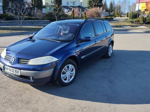 Синий Рено Меган, объемом двигателя 1.6 л и пробегом 188 тыс. км за 4900 $, фото 1 на Automoto.ua