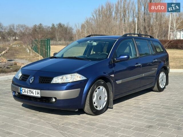 Синій Рено Меган, об'ємом двигуна 1.9 л та пробігом 296 тис. км за 3750 $, фото 1 на Automoto.ua