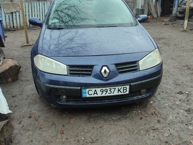 Синій Рено Меган, об'ємом двигуна 1.9 л та пробігом 393 тис. км за 3800 $, фото 1 на Automoto.ua