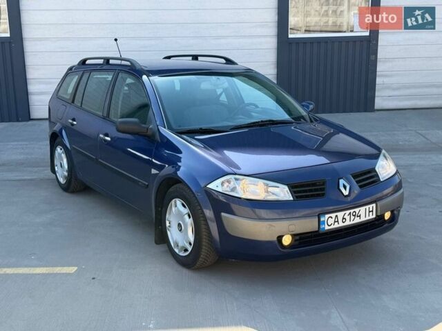 Синий Рено Меган, объемом двигателя 1.87 л и пробегом 297 тыс. км за 4400 $, фото 1 на Automoto.ua
