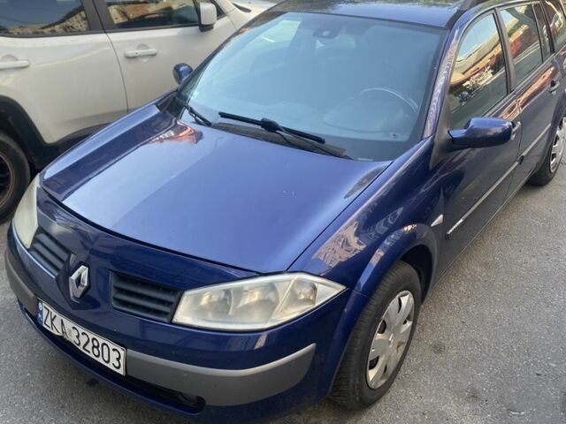 Синий Рено Меган, объемом двигателя 0 л и пробегом 260 тыс. км за 2100 $, фото 1 на Automoto.ua